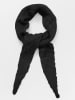 Becksöndergaard Schal "Woona Opalia" in Schwarz - (L)130 x (B)22 cm