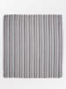 Becksöndergaard Tuch "Mallie Wica" in Grau - (L)65 x (B)65 cm