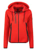 Canadian Peak Sweatjacke "Getinceleak" in Rot