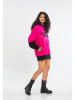 Tom Barron Hoodie in Pink/ Schwarz
