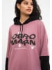 Tom Barron Hoodie in Rosa/ Schwarz
