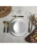 COOK CONCEPT 12tlg. Tafelservice in Weiß/ Gold