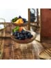 COOK CONCEPT Fruitschaal wit/goudkleurig - Ø 22 cm