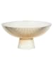 COOK CONCEPT Fruitschaal wit/goudkleurig - Ø 22 cm