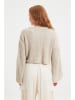 trendyol Sweter w kolorze kremowym