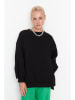 trendyol Sweatshirt in Schwarz