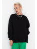 trendyol Sweatshirt in Schwarz