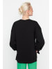 trendyol Sweatshirt in Schwarz
