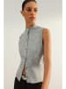 trendyol Gebreide gilet lichtgrijs