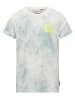 Retour Shirt "Max" in Weiß/ Hellblau