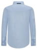 Retour Blouse "Chris" lichtblauw