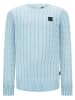 Retour Pullover "Flynn" in Hellblau