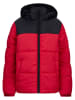 Retour Steppjacke "Pim" in Rot/ Schwarz