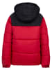 Retour Steppjacke "Pim" in Rot/ Schwarz