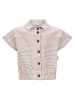 Retour Cardigan "June" in Rosa/ Weiß