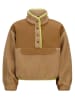 Retour Fleecepullover "Robyn" in Hellbraun