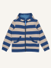 finkid Sweatvest "Laiva" beige/donkerblauw