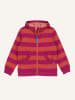 finkid Sweatjacke "Laiva" in Rot/ Lila