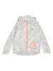 adidas Laufjacke in Weiß/ Grau