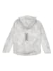 adidas Laufjacke in Weiß/ Grau
