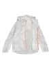 adidas Laufjacke in Weiß/ Grau