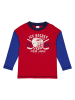 Fred´s World by GREEN COTTON Longsleeve "Ice hockey" in Rot/ Blau