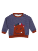 Fred´s World by GREEN COTTON Bluza "Hello monster" w kolorze granatowym