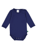 Fred´s World by GREEN COTTON 3er-Set: Bodys "Alfa" in Dunkelblau/ Blau/ Orange