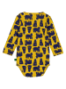Fred´s World by GREEN COTTON 2-delige outfit "Bear" geel/donkerblauw