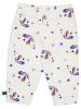 Fred´s World by GREEN COTTON 2-delige outfit "Tangle" lichtroze/wit