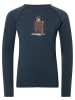 super.natural Functioneel shirt "Bennie Bear 175" donkerblauw