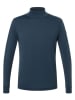 super.natural Funktionsshirt "Skiing Roll Neck" in Dunkelblau