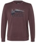 super.natural Sweatshirt "Lantree Crew" in Braun