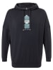 super.natural Hoodie "Snow Cat" in Schwarz
