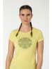 super.natural Funktionsshirt "Ornamental" in Gelb