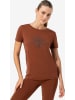 super.natural Functioneel shirt "Tree of Knowledge" lichtbruin