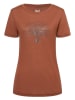 super.natural Functioneel shirt "Tree of Knowledge" lichtbruin
