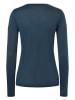 super.natural Funktionsshirt "Sunbirch" in Dunkelblau