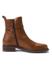 British Passport Leren boots lichtbruin