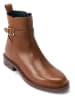 British Passport Leren boots lichtbruin