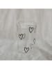 Eulenschnitt Trinkglas "Herzen" - 350 ml