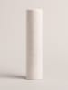 Eulenschnitt Vase "Calma" in Weiß - (H)24 x Ø 5,5 cm