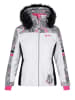 Kilpi Ski-/ Snowboardjacke "Lena" in Weiß/ Schwarz/ Pink