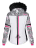 Kilpi Ski-/ Snowboardjacke "Lena" in Weiß/ Schwarz/ Pink