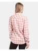 Kilpi Blouse "Flanny" wit/ lichtroze