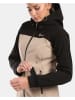 Kilpi Softshelljacke "Ravia" in Beige/ Schwarz
