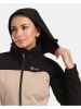 Kilpi Softshelljacke "Ravia" in Beige/ Schwarz