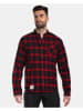 Kilpi Hemd "Flanny" in Schwarz/ Rot