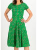 Blutsgeschwister Jurk groen/rood