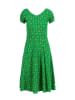 Blutsgeschwister Jurk groen/rood